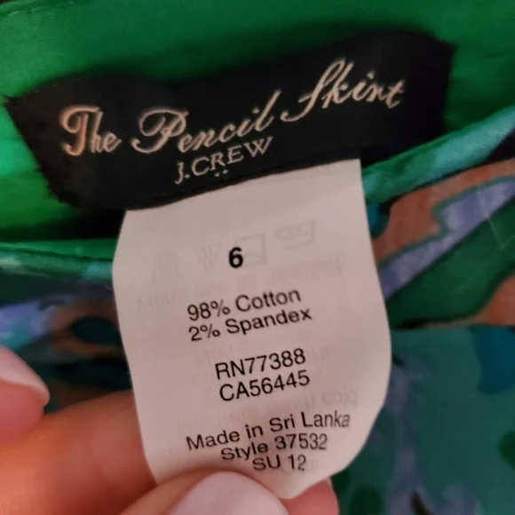 J Crew The Pencil Skirt size 6 - Picture 7 of 7
